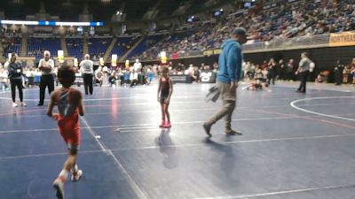 50 lbs Quarterfinal - Fiona McElhinny, Sharpsville vs Aspen Uitenham, Moon