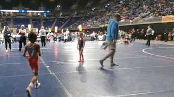 50 lbs Quarterfinal - Fiona McElhinny, Sharpsville vs Aspen Uitenham, Moon