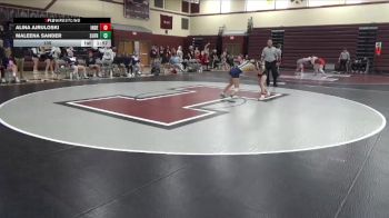 105 lbs Round 3 (4 Team) - Alina Ajruloski, Independence vs Maleena Sander, Sumner-Fredericksburg