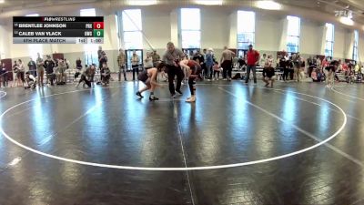 108 lbs 5th Place Match - Caleb Van Vlack, Fauquier Falcons vs Brentlee Johnson, Lebanon Youth Wrestling