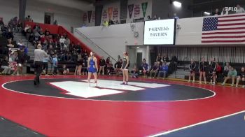 105 lbs Semifinal - Kenadee Helscher, Wapello vs Haydn Francis, Ottumwa