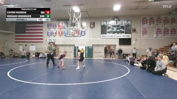 1 lbs Round 3 - Caysie Hildman, Waterloo Wrestling Club vs Kennadi Henninger, Waverly Area Wrestling Club