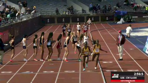 Watch College Women's CTC 4x400 Relay (Event 406) At 2026 Penn Relays