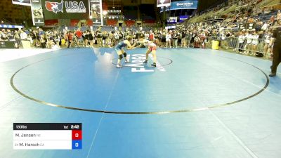 130 lbs Round Of 64 - Millie Jensen, NE vs Mason Harsch, CA