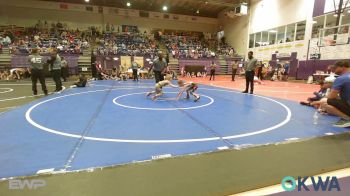 46 lbs Final - Waylon Pearson, Barnsdall Youth Wrestling vs Rodrick Waitkus, Team Tulsa Wrestling Club