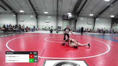 135 lbs Rr Rnd 2 - Dawson Kiplinger, Social Circle USA Takedown vs Sawyer Johnson, Rockmart Takedown Club