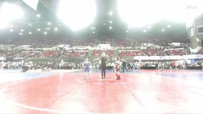 54 lbs Cons. Semi - Blake Jennings, Buzzsaw Wrestling Club vs Isaac Graham, Natrona Colts
