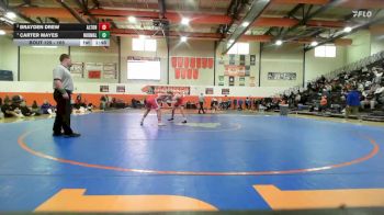 165 lbs 1st Place Match - Carter Mayes, Normal (Community) vs Brayden Drew, Alton (Sr.)