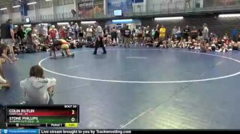 116 lbs Semis & 3rd Wb (16 Team) - Colin Rutlin, Fight Club vs Stone Phillips, Alabama Elite Gold