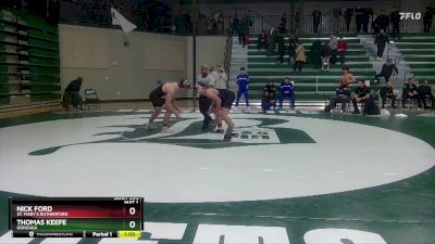 165 lbs Cons. Round 3 - Thomas Keefe, Gonzaga vs Nick Ford, St. Mary`s Rutherford