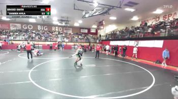 165 lbs Champ. Round 2 - Damien Avila, Blackfoot vs Brodei Smith, Kuna