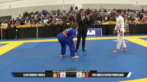 Ryu Angelo Castro Pangelinan vs Elias Sanchez Varela 2026 IBJJF Jiu-Jitsu CON International