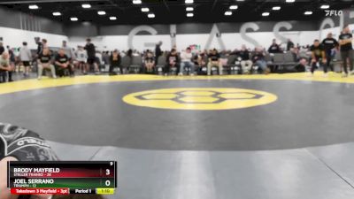 119 lbs Round 3 (6 Team) - Brody Mayfield, Steller Trained vs Joel Serrano, Triumph