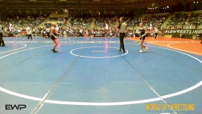 95 lbs Consi Of 8 #1 - Piper Gengler, WWC Predator Wrestling vs Oakleigh Pierce, Immortal Athletics WC