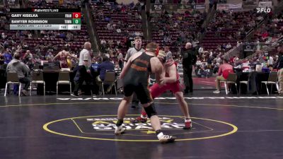 215 lbs Consi 3 - Gary Kiselka, Franklin vs Sawyer Robinson, Towanda