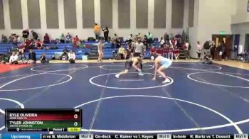 195 lbs Cons. Round 5 - Tyler Johnston, Smiths Station Hs vs Kyle Oliveira, Spain Park Hs