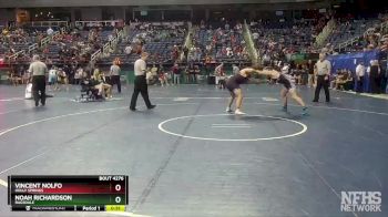 4A 220 lbs Cons. Round 2 - Noah Richardson, Ragsdale vs Vincent Nolfo, Holly Springs