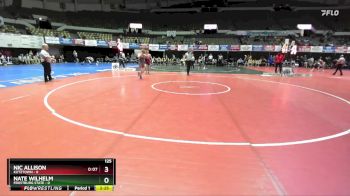 125 lbs Placement (16 Team) - Nic Allison, Kutztown vs Nate Wilhelm, Frostburg State