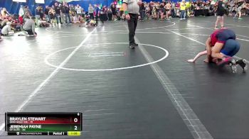 76 lbs Finals (2 Team) - Braylen Stewart, Ohio Gold 10k vs Jeremiah Payne, CP Elite