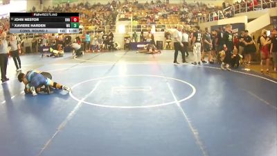 159 lbs Cons. Round 3 - John Nestor, Unattached vs Xaviere Harden, West Geauga