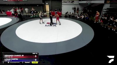 114 lbs Round 4 (10 Team) - Armando Chavez Jr, KCWA-GR vs Logan Martin, SJWA-GR