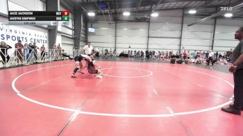 135 lbs Rr Rnd 1 - Jace Jackson, Whitted Trained National Dual Team - MS vs Austin Empirio, Iron Horse Black - MS