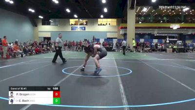 174 lbs Consi Of 16 #1 - Pat Brogan, UCONN vs Camden Bach, Western Washington