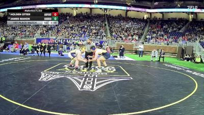 D2-215 lbs 1st Place Match - Holden Otter, Airport HS (Carleton) vs James Mahon, Goodrich HS