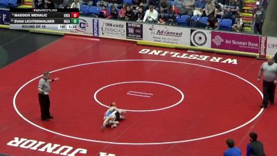 82 lbs Round Of 16 - Maddox Mehalic, Greater Latrobe vs Evan Lichtenwalner, Nazareth