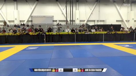 Jaine Da Silva Fragoso vs Maria Vitória Gonçalves Ruffatto 2024 World IBJJF Jiu-Jitsu No-Gi Championship