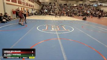 150 lbs Cons. Round 5 - Omran Ben Brahim, Red Mountain vs Eli Snell-Martinez, Bloomfield