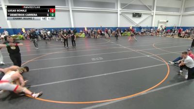 132 lbs Champ. Round 3 - Demetrios Carrera, Unattached vs Lucas Schulz, Brecksville