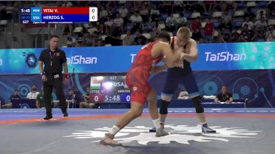 97 kg 1/8 Final - Vendel Vitai, Hungary vs Soren Herzog, United States