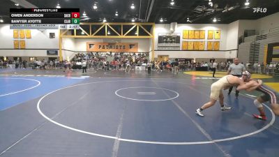 165Tan lbs Rr Rnd 1 - Owen Anderson, Sacred Heart vs Sawyer Ayotte, Clarion