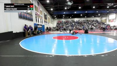 138 Boys Cons. Round 2 - Diego Valdez, Mission Vista vs Abas Safi, Valhalla