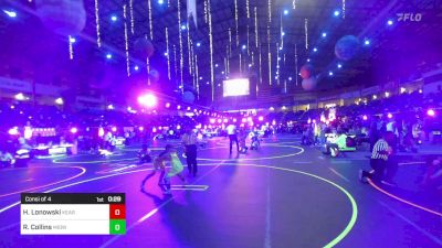 66 lbs Consi Of 4 - Holt Lonowski, Kearney Matcats vs Ross Collins, Midwest Destroyers