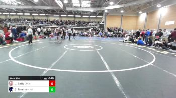 157 lbs Consi Of 4 - Justin Batty, Camden Hills vs Caiden Talento, Platt