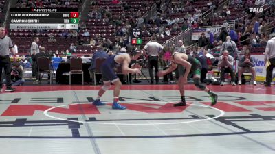 114 lbs Consi 2 - Cody Householder, Brookville vs Camron Smith, Trinity*