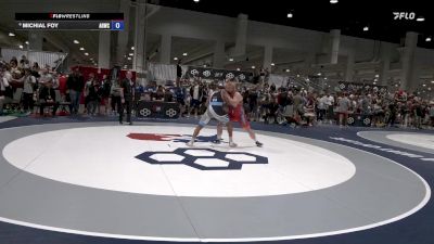 97 lbs Champ. Round 1 - Eric Schwark, Ashland Wrestling Club vs Michial Foy, Army (WCAP)