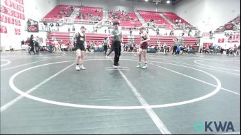 110 lbs Final - Reed Nichols, Rough Riders vs Bodie Franklin, Madill Takedown