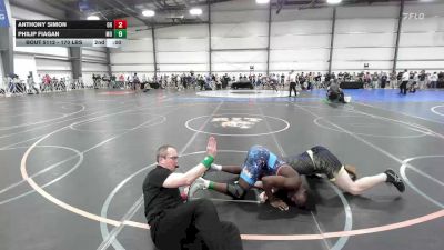 220 lbs Consi Of 32 #2 - Kyle Lindblad, NH vs Koden Ochoa, CO
