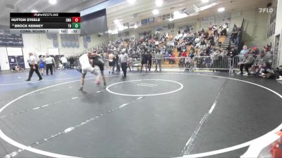 157 lbs Cons. Round 7 - Brock Kenney, Trabuco Hills vs Hutton Steele, Santa Margarita