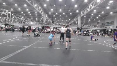 118 lbs Round 1 (6 Team) - Jillian Blake, South Side WC vs Grey Hennecker, Wrecking Crew Dream Crushers