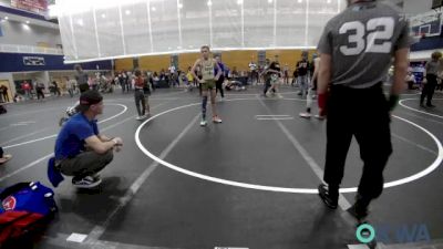 96 lbs Rr Rnd 1 - Gabriel Calvillo, Norman Grappling Club vs Wade Cottman, Smith Wrestling Academy