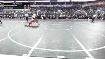 150 lbs Rr Rnd 1 - Shipley Simmons, Shelton Wrestling Academy vs Owen Willis, Pursuit Wrestling Minnesota