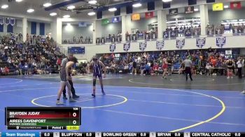 106 lbs Champ. Round 2 - Airees Davenport, Fairview (Sherwood) vs Brayden Juday, Leo