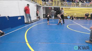 45 lbs Consi Of 8 #1 - Arrow Fife, Tecumseh Youth Wrestling vs Dominic McGhghy, Darko Valley Wolf Pack