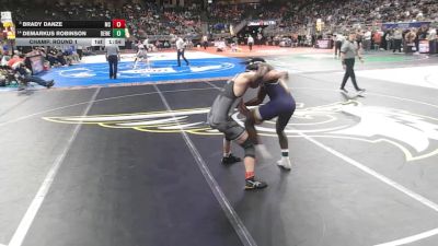 Champ. Round 1 - Brady Danze, Millard South vs DeMarkus Robinson, Bellevue West