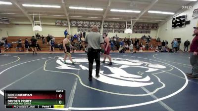 285 lbs Cons. Round 4 - Dryden Pruitt, Sahuarita High School vs Ben Couchman, Winslow