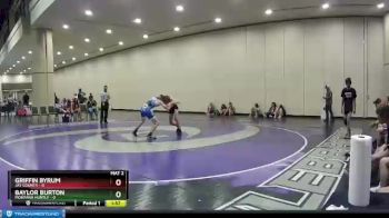 106 lbs Round 7 (10 Team) - Griffin Byrum, Jay County vs Baylor Burton, Montana Huntly